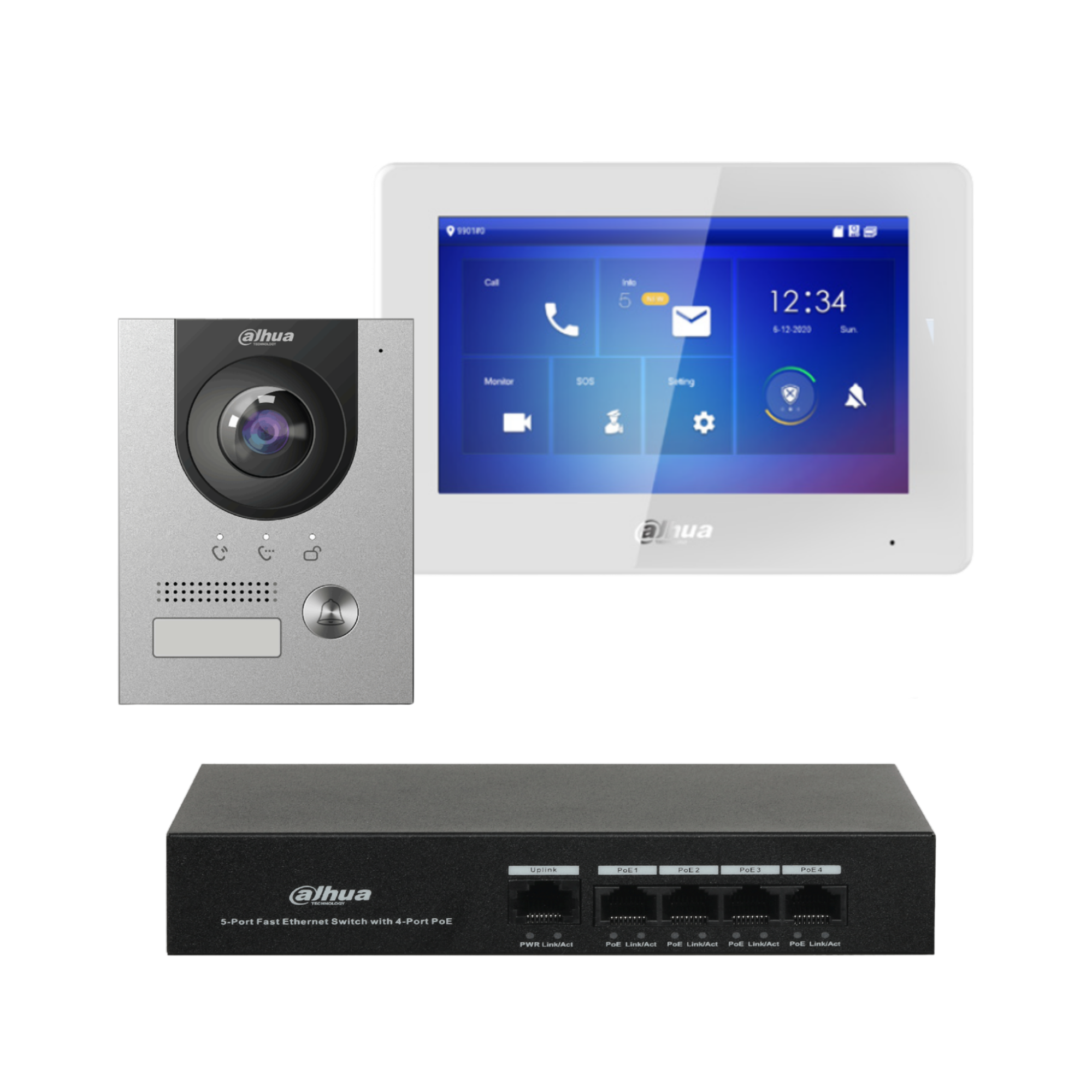 IP Intercom — Silver Door Station