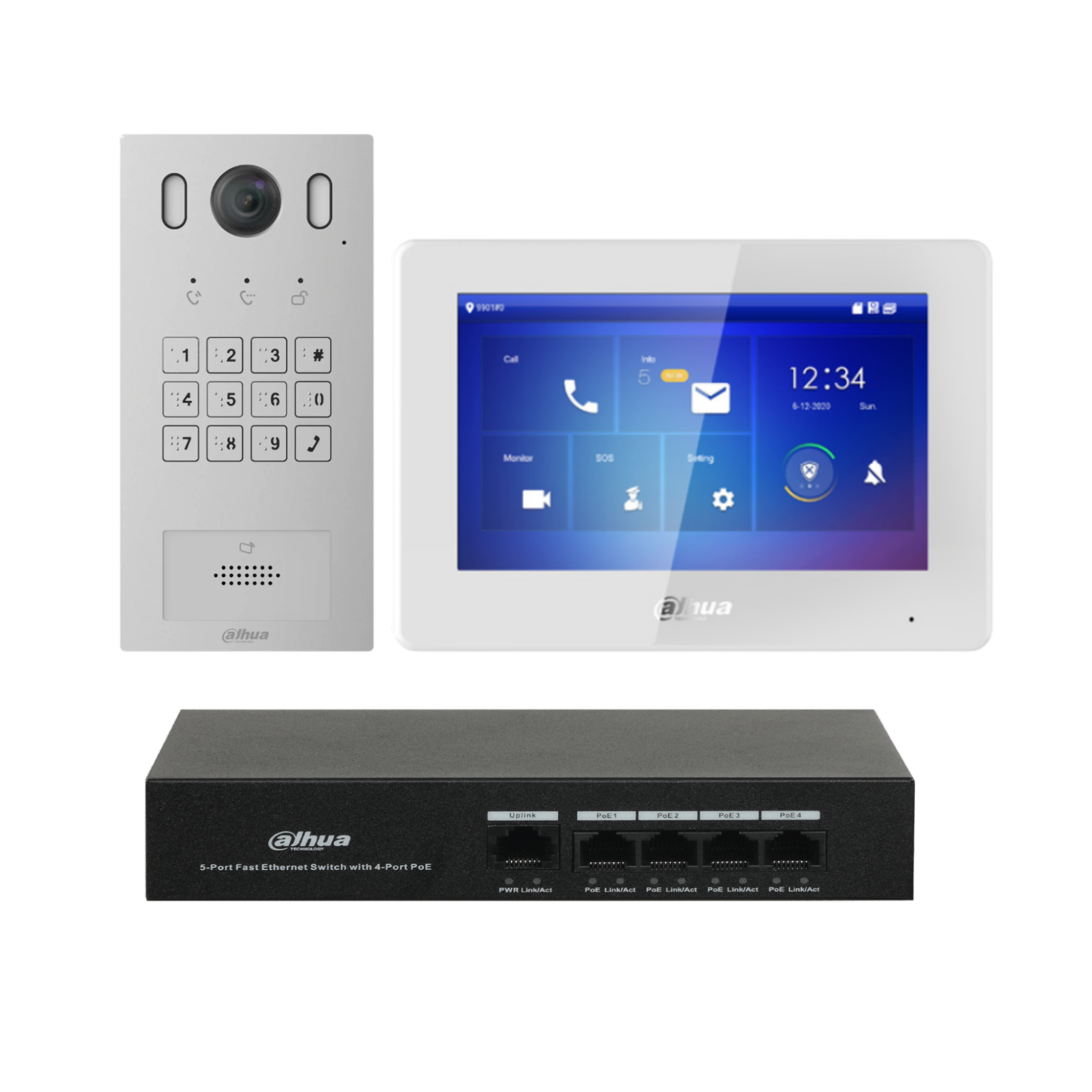 IP Intercom — Keypad Gate Station